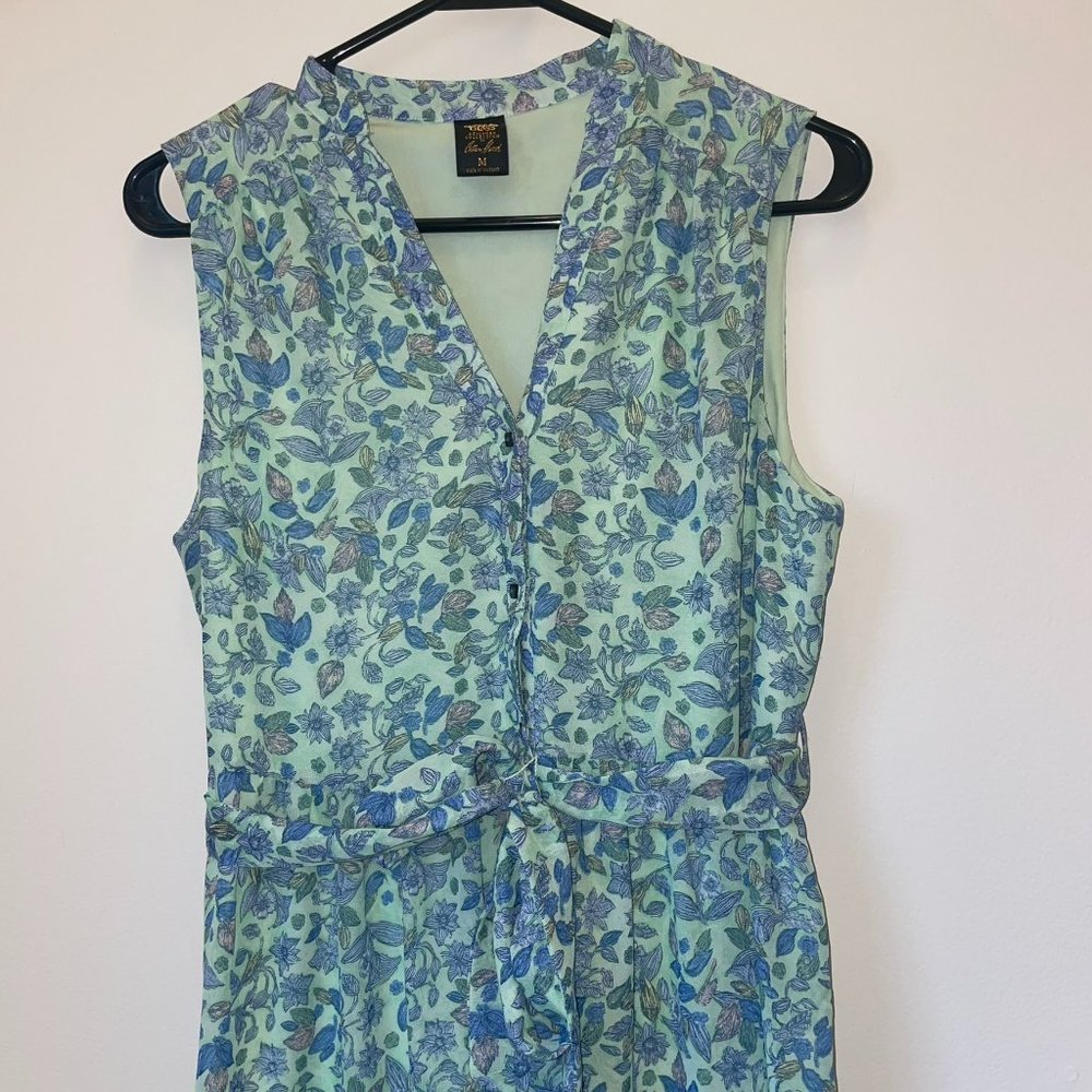Disney Alice Through The Looking Glass Floral Tie Waist Maxi Dress - Picture 3 of 7